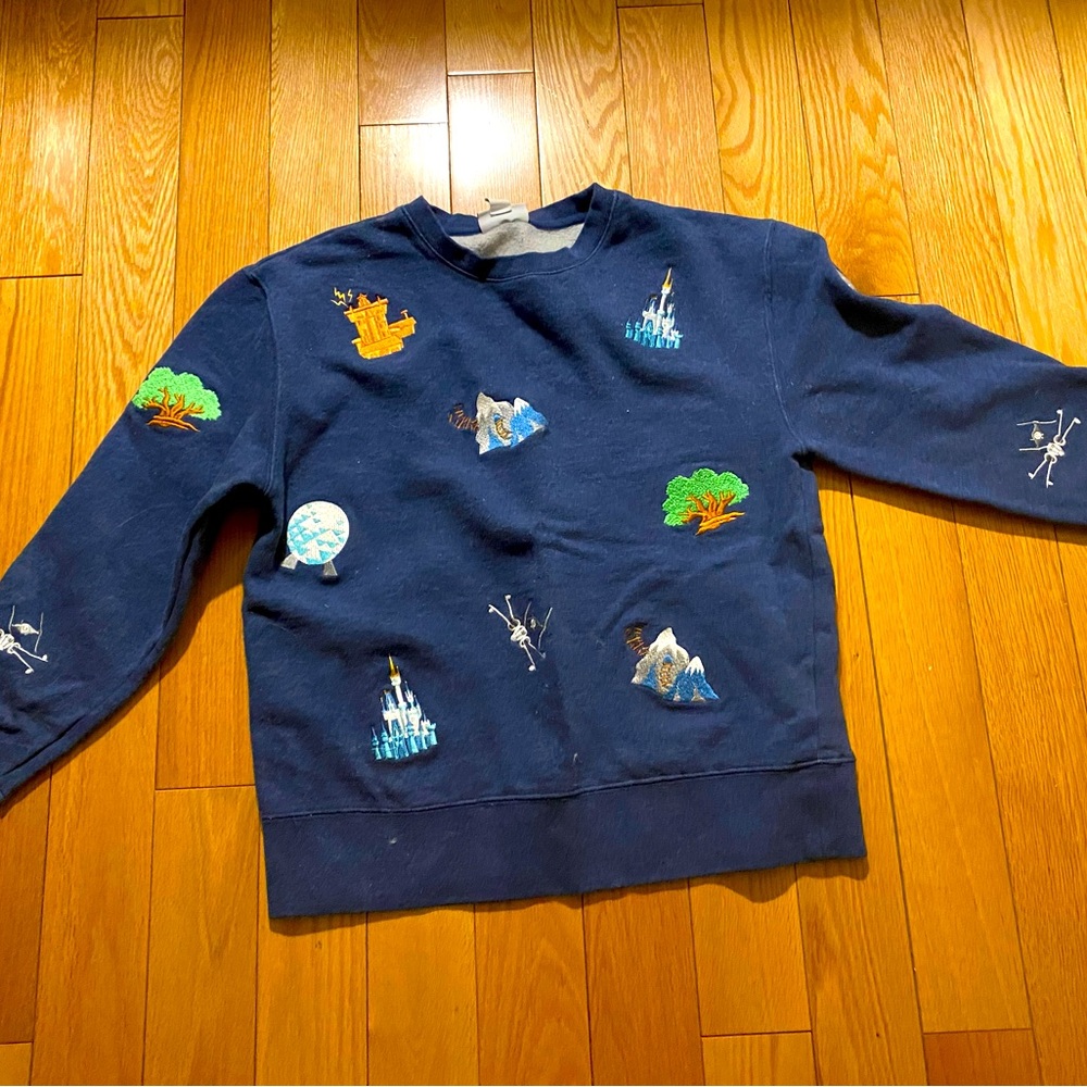 Disney Park Icon Sweatshirt Adult Small